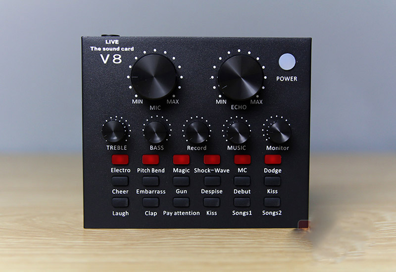 sound card thu âm