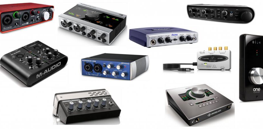 Soundcard cho phòng thu mini